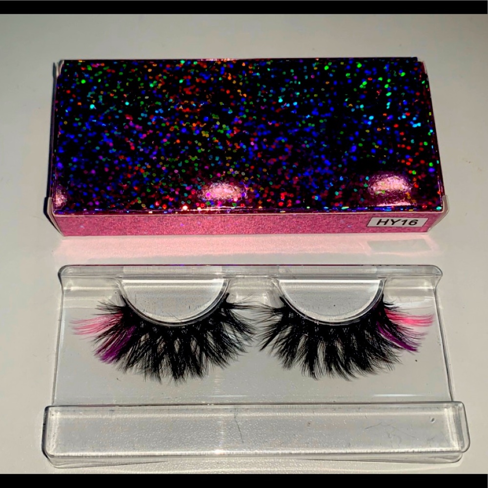 Colorful Faux Mink Eyelashes